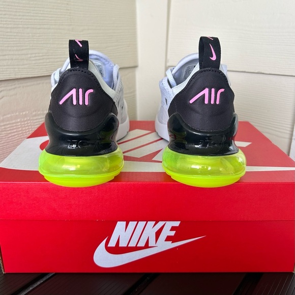 WMNS SIZING - NIKE AIR MAX 270 PURE PLATINUM VOLT W - Picture 3 of 5